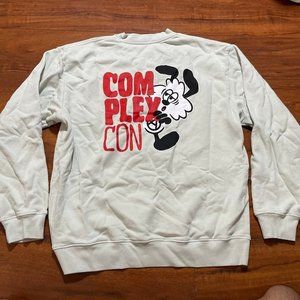NEW COMPLEXCON X VERDY BEIGE HOODIE SZ LARGE L